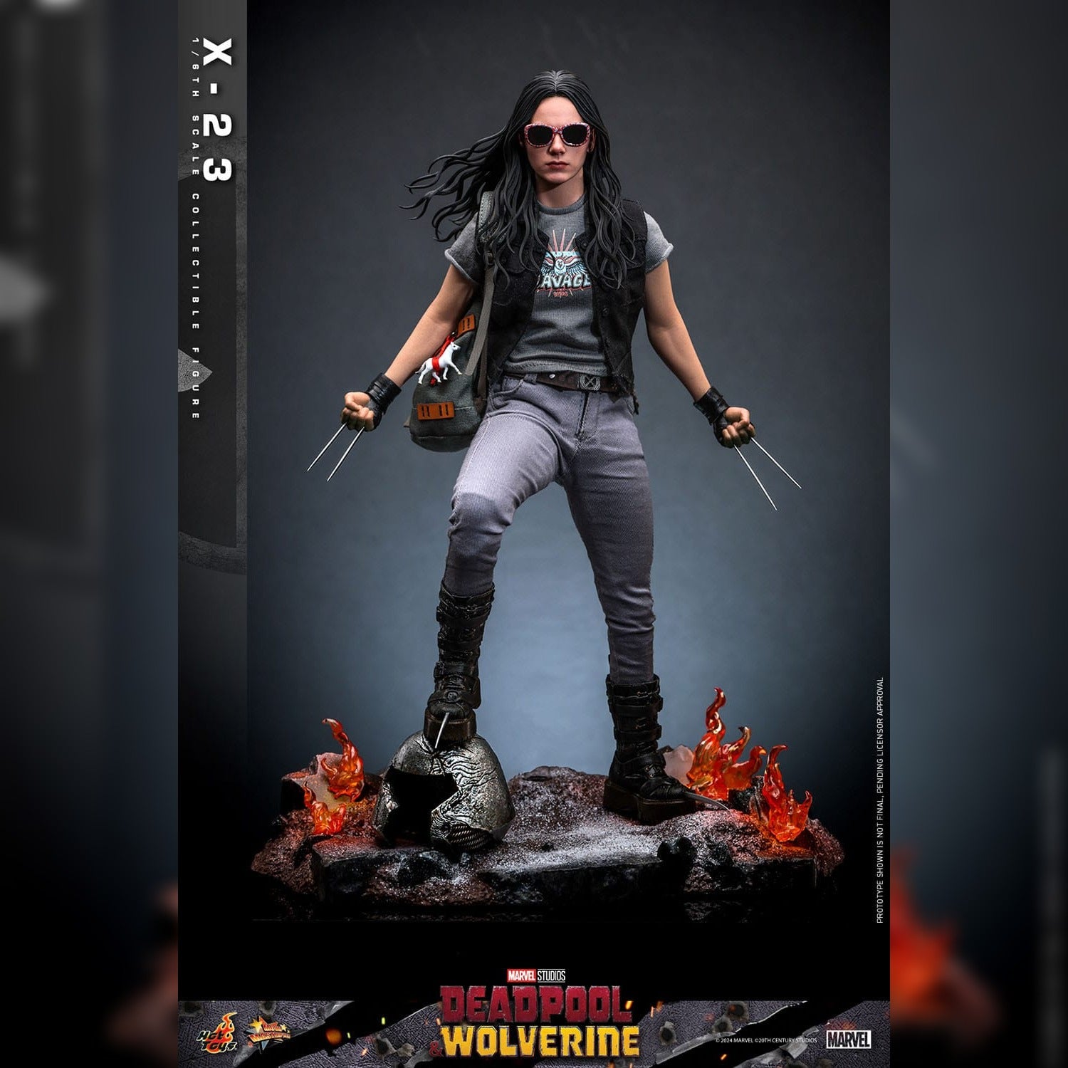 Deadpool & Wolverine: X-23: 1/6th Scale Action Figure: Hot Toys