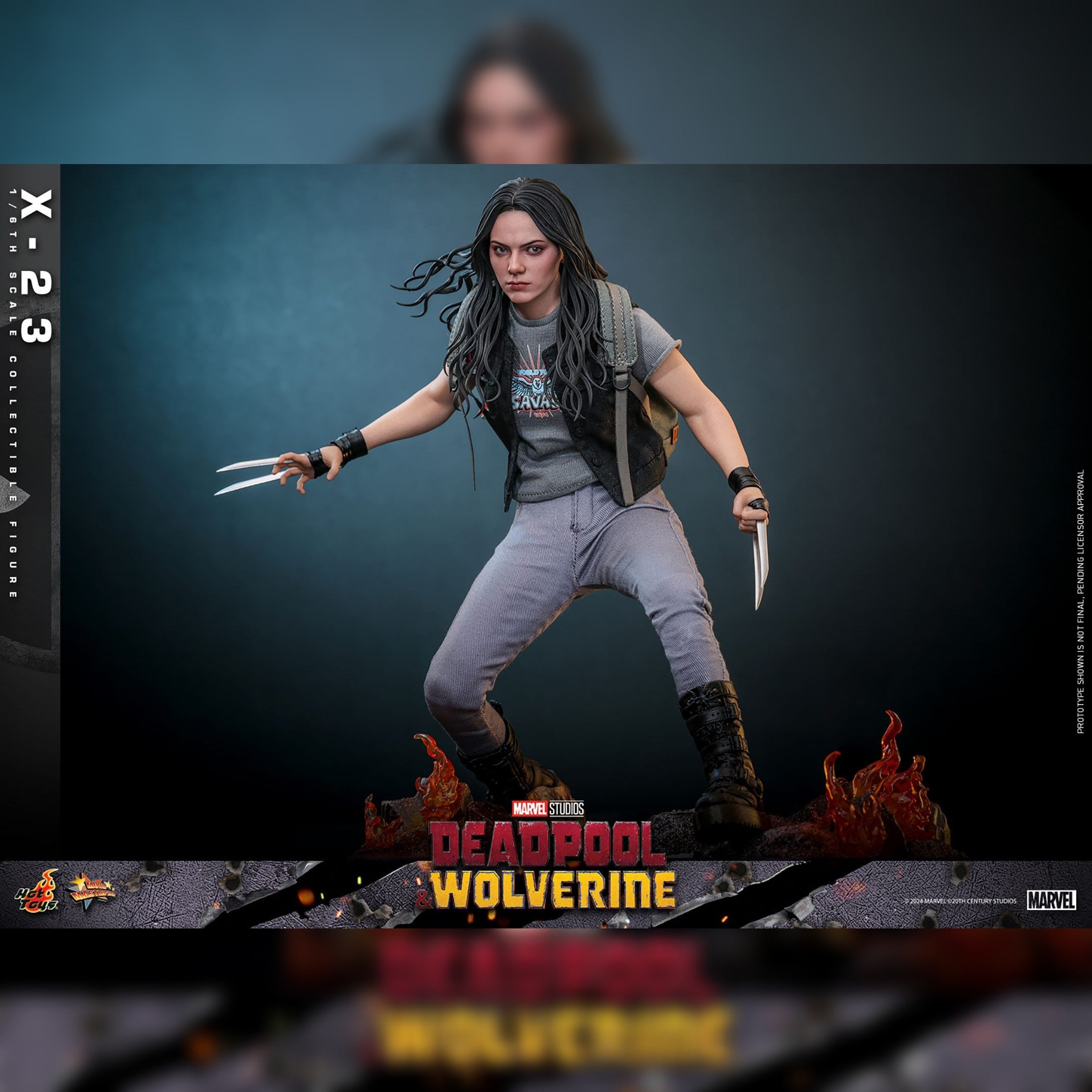 Deadpool & Wolverine: X-23: 1/6th Scale Action Figure: Hot Toys