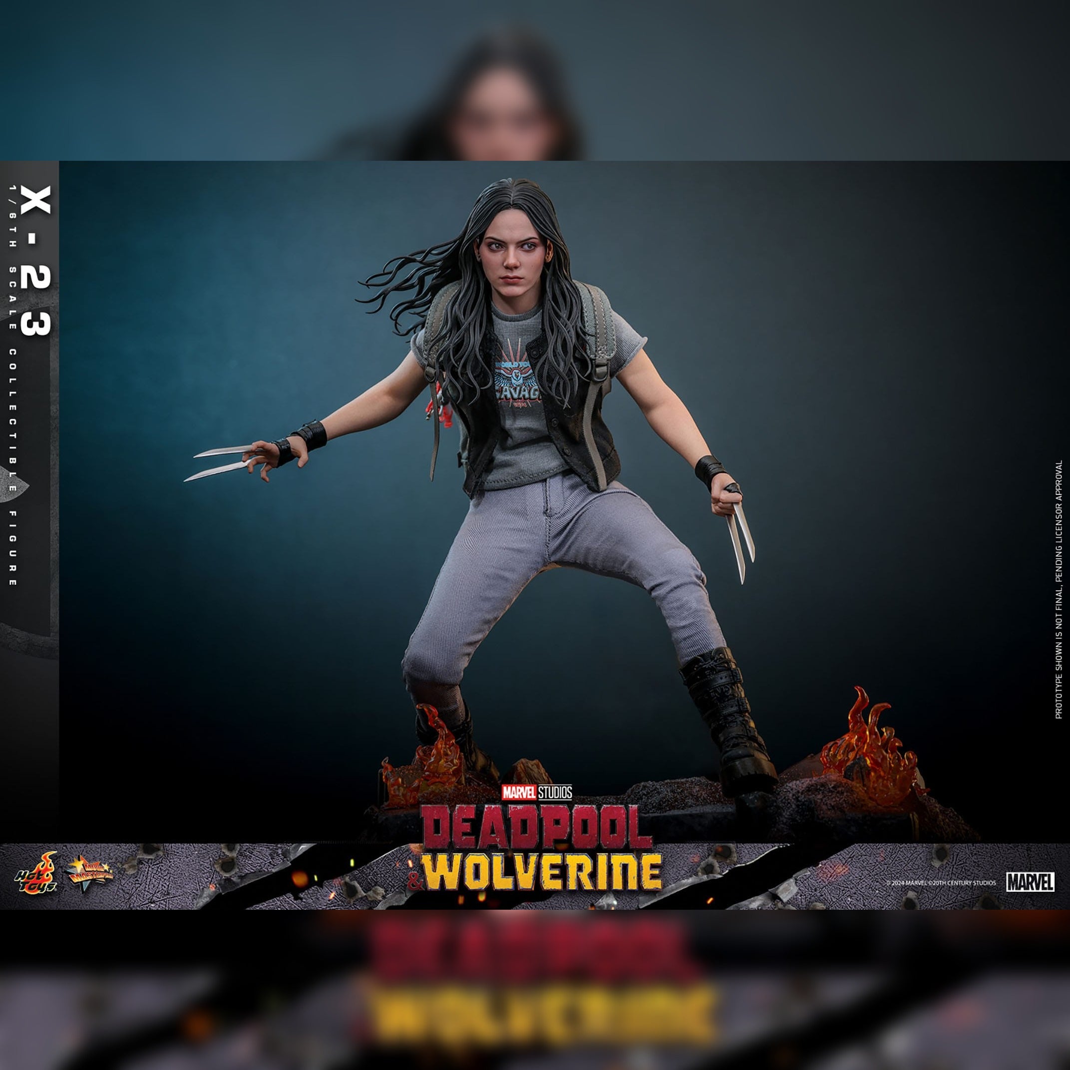 Deadpool & Wolverine: X-23: 1/6th Scale Action Figure: Hot Toys