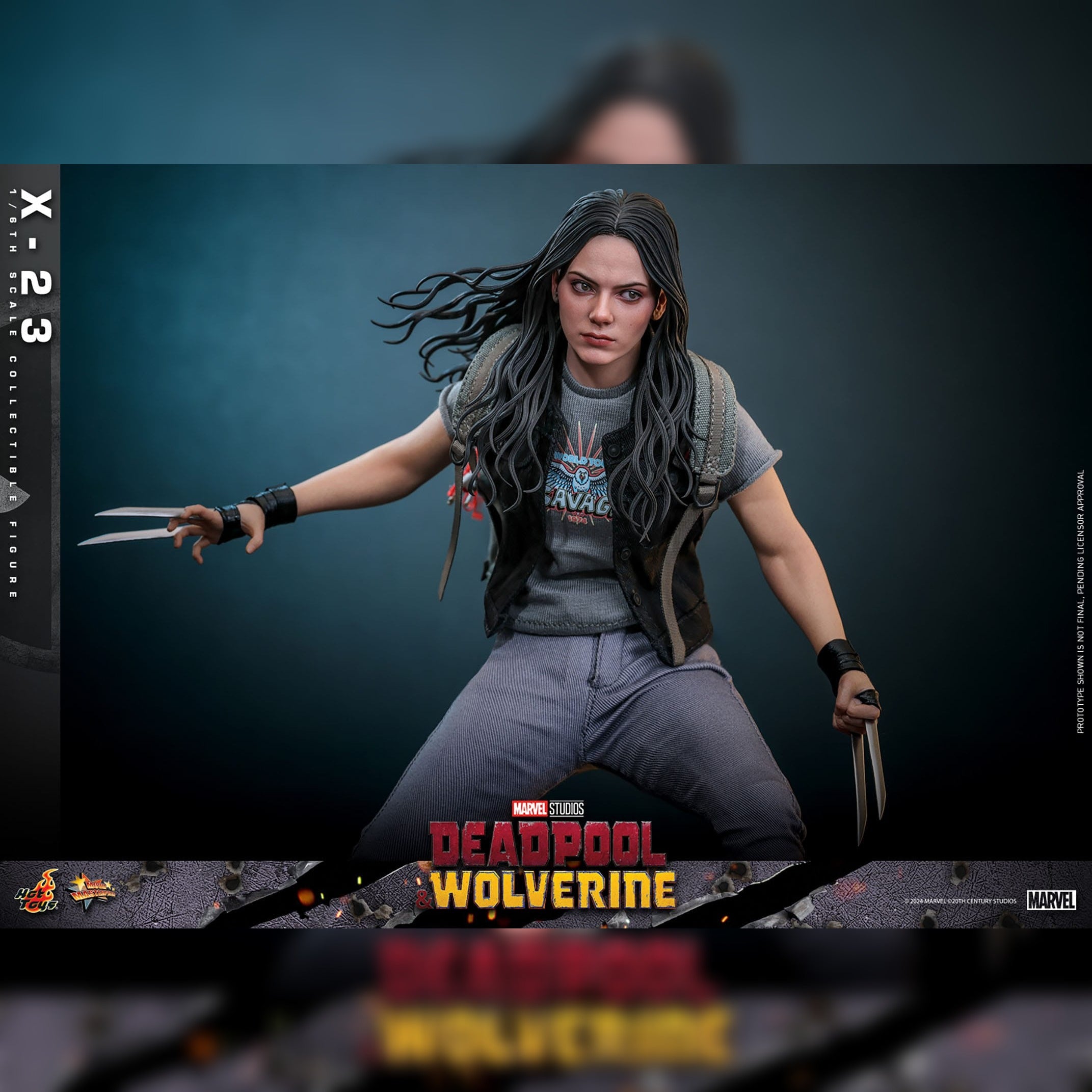 Deadpool & Wolverine: X-23: 1/6th Scale Action Figure: Hot Toys