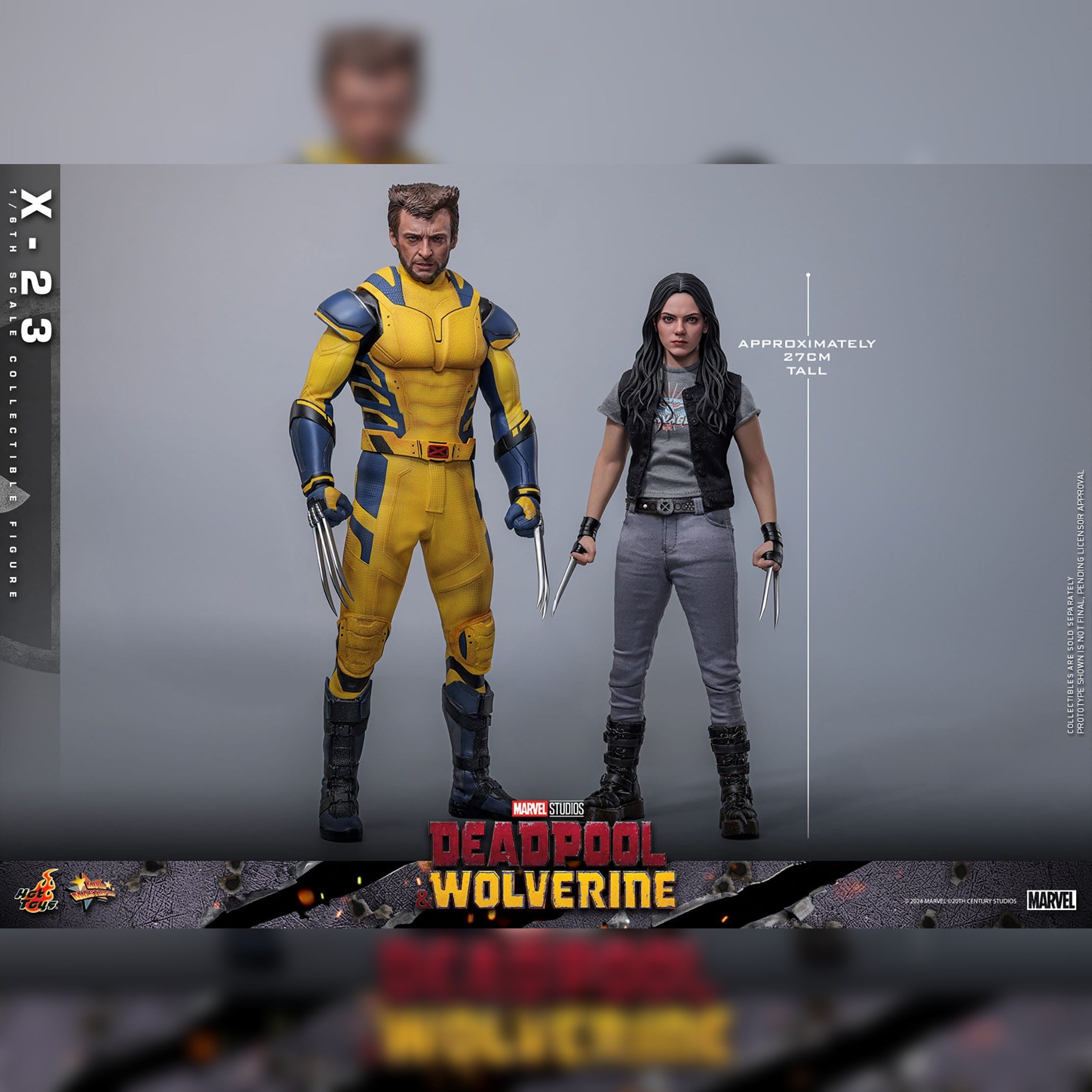 Deadpool & Wolverine: X-23: 1/6th Scale Action Figure: Hot Toys