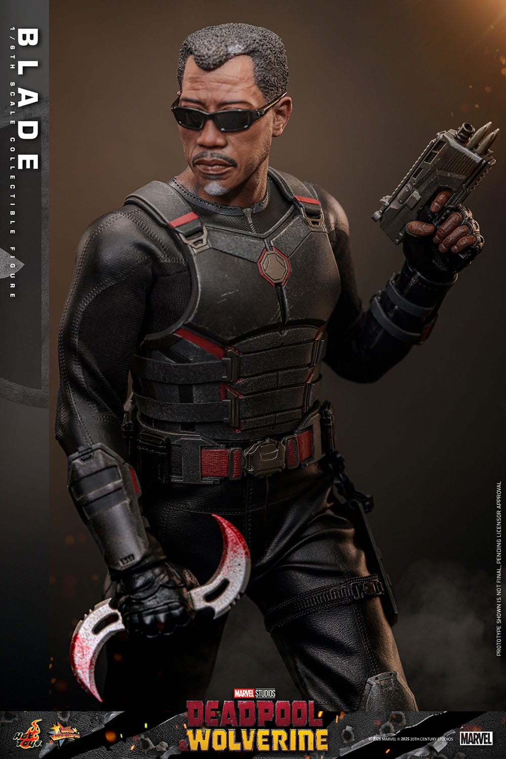 Deadpool & Wolverine: Blade: MMS791: 1/6th Scale Action Figure: Hot Toys