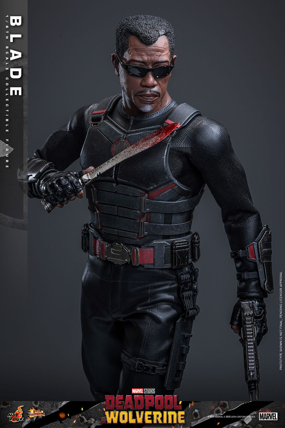 Deadpool & Wolverine: Blade: MMS791: 1/6th Scale Action Figure: Hot Toys