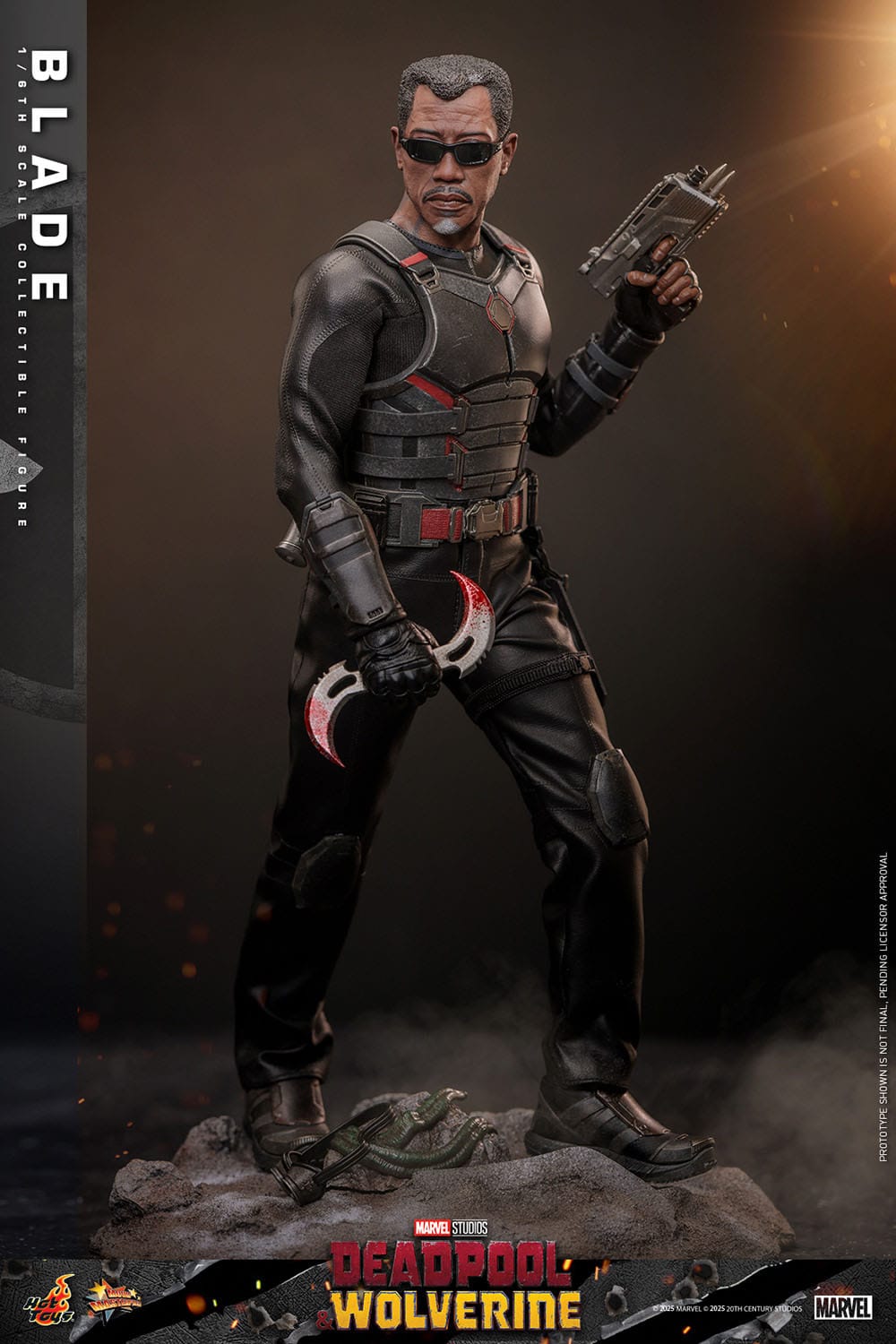 Deadpool & Wolverine: Blade: MMS791: 1/6th Scale Action Figure: Hot Toys