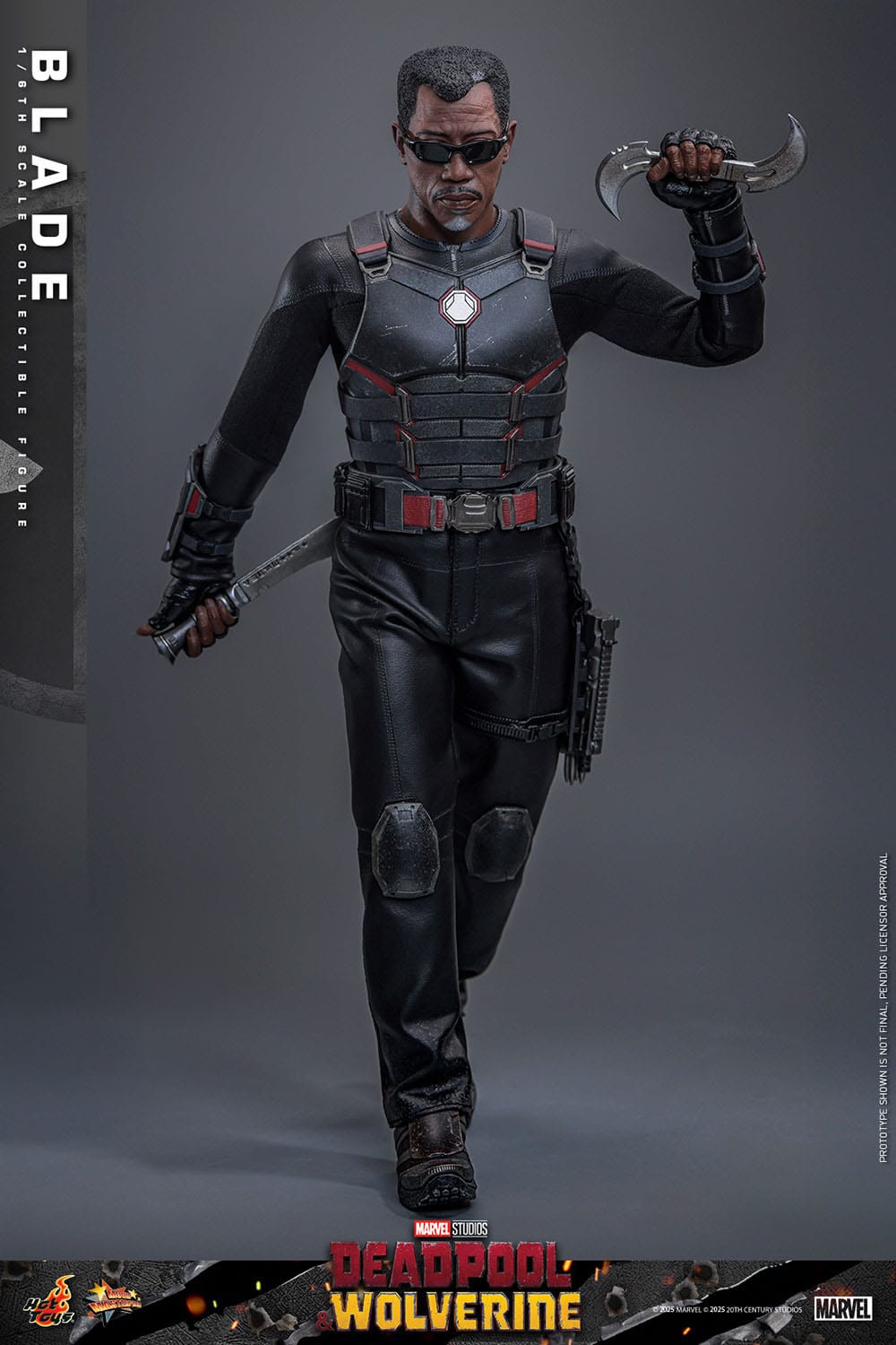 Deadpool & Wolverine: Blade: MMS791: 1/6th Scale Action Figure: Hot Toys