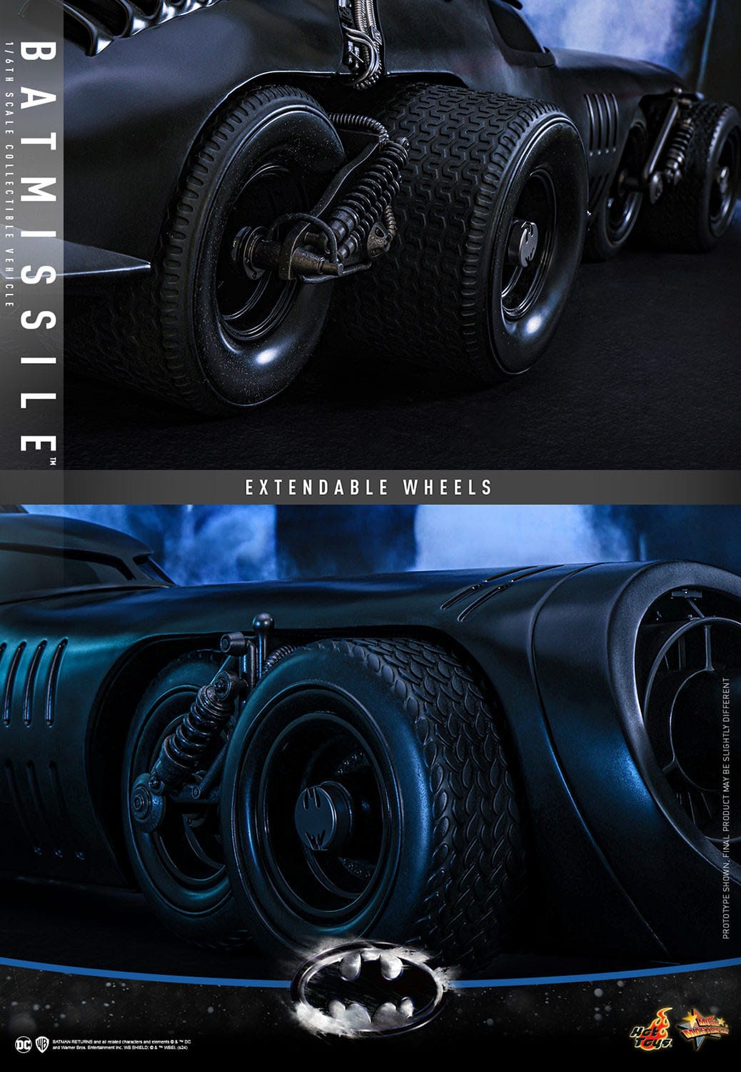 Batman Returns: Batmissile: MMS780: 1/6th Scale Collectible Vehicle: Hot Toys