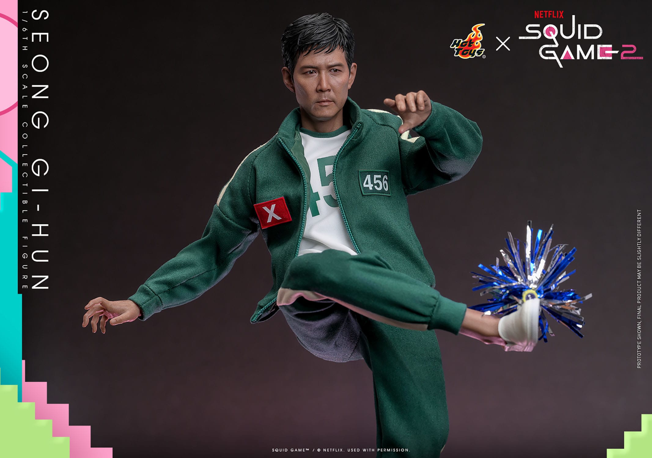 Squid Game 2: Seong Gi-hun: TMS153: 1/6th Scale Action Figure: Hot Toys