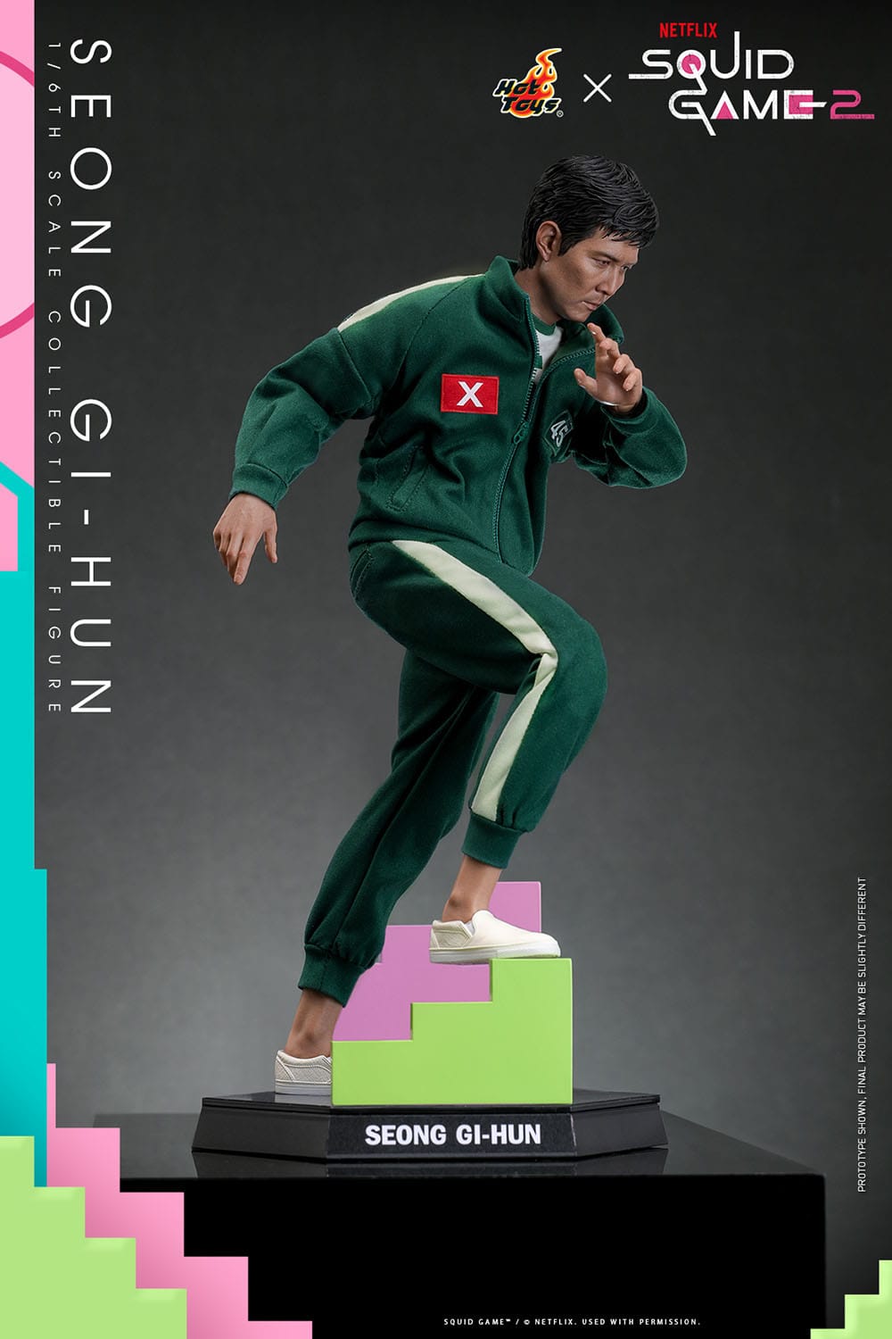 Squid Game 2: Seong Gi-hun: TMS153: 1/6th Scale Action Figure: Hot Toys