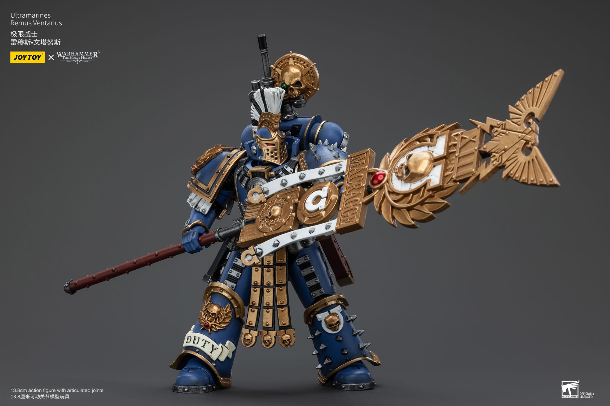 Warhammer The Horus Heresy: Ultramarines Remus Ventanus: Action Figure: Joy Toy