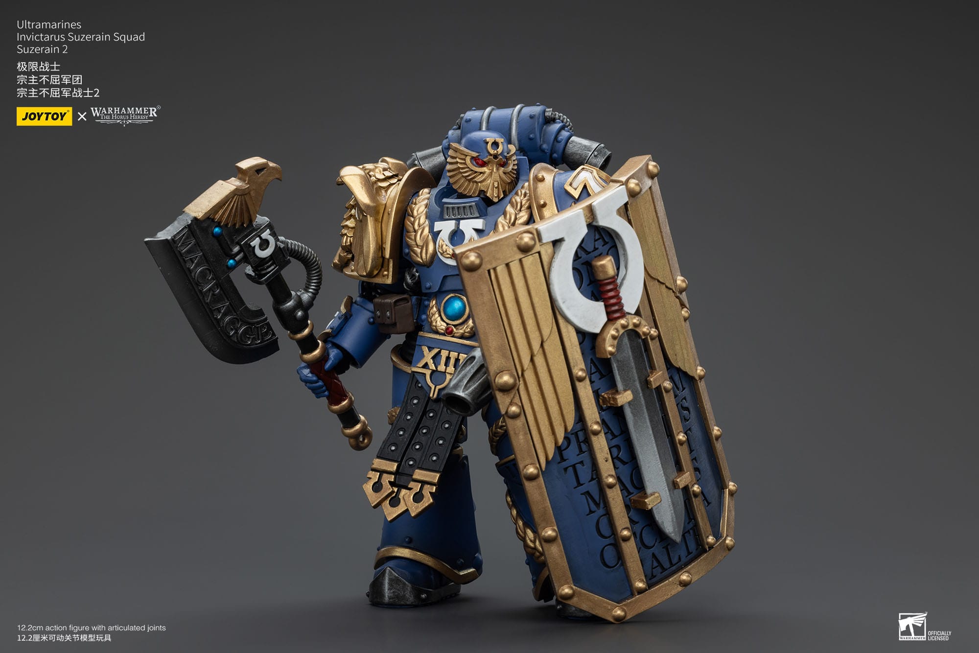 Warhammer The Horus Heresy: Ultramarines: Invictarus Suzerain Squad: Suzerain 2: Action Figure: Joy Toy