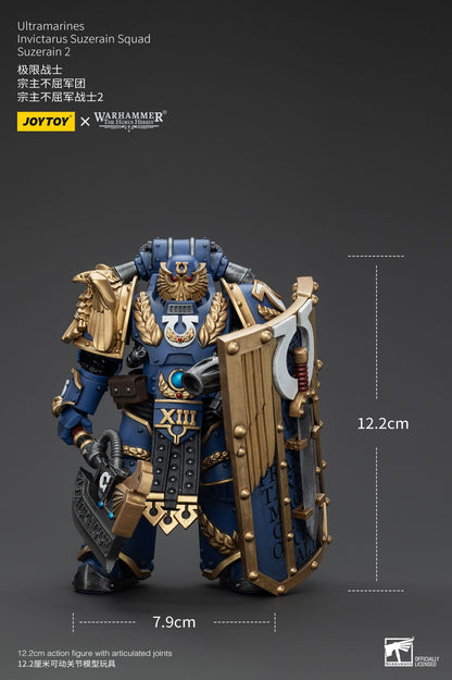 Warhammer The Horus Heresy: Ultramarines: Invictarus Suzerain Squad: Suzerain 2: Action Figure: Joy Toy