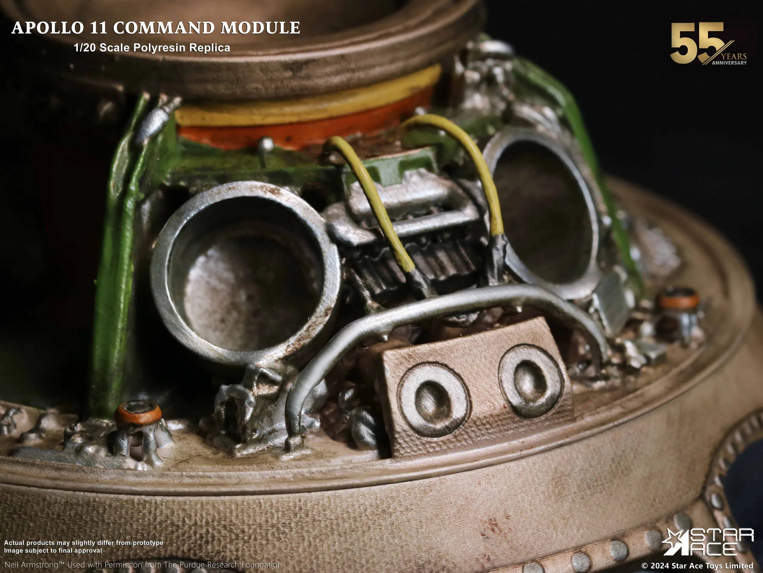 Apollo 11: Command Module: Deluxe Version: 1/20 Scale Replica: Star Ace