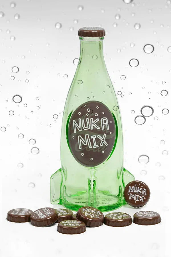 Fallout: Nuka Cola Mix Glass Bottle & Caps